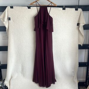 Levkoff Dress‎ Womens Size 8 Burgundy